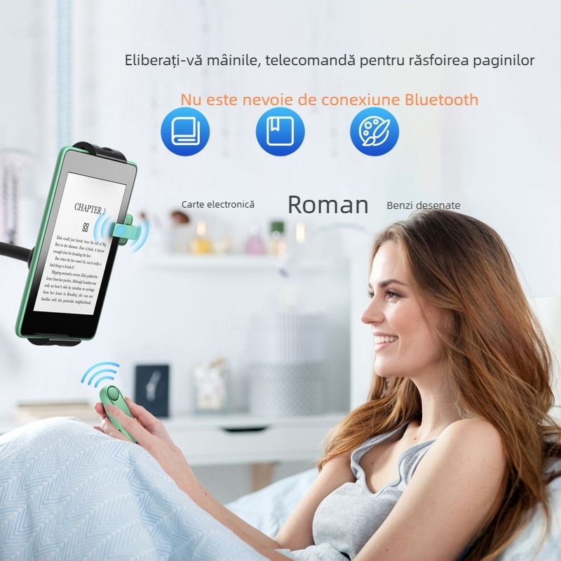 Telecomandă Kindle pentru răsfoire pagini, Bluetooth 4.0, Accesorii pentru cititor electronic