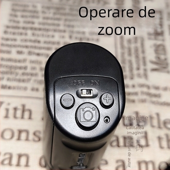 Asistent de zoom pentru telefon Yunteng – telecomandă Bluetooth 4.0, compatibil Android/iOS, carcasă ABS