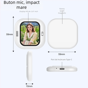 Dispozitiv de oglindire a ecranului pentru selfie, X3, cu afișaj magnetic pe camera din spate – dispozitiv compact pentru selfie-uri de grup