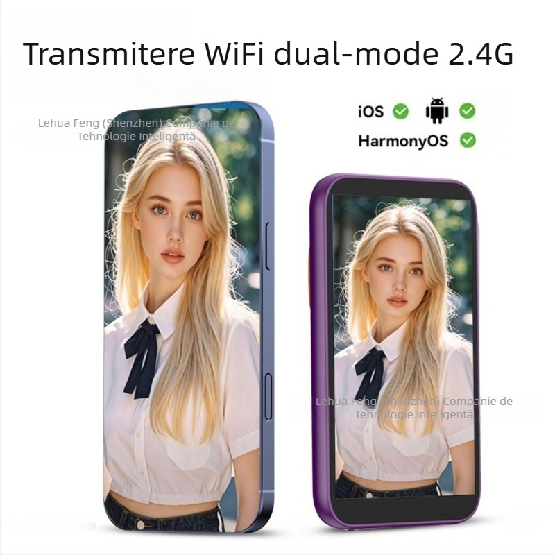 Proiector ecran pentru telefon mobil, afișaj magnetic, model T1, Bluetooth 4.0, plastic, 100 g
