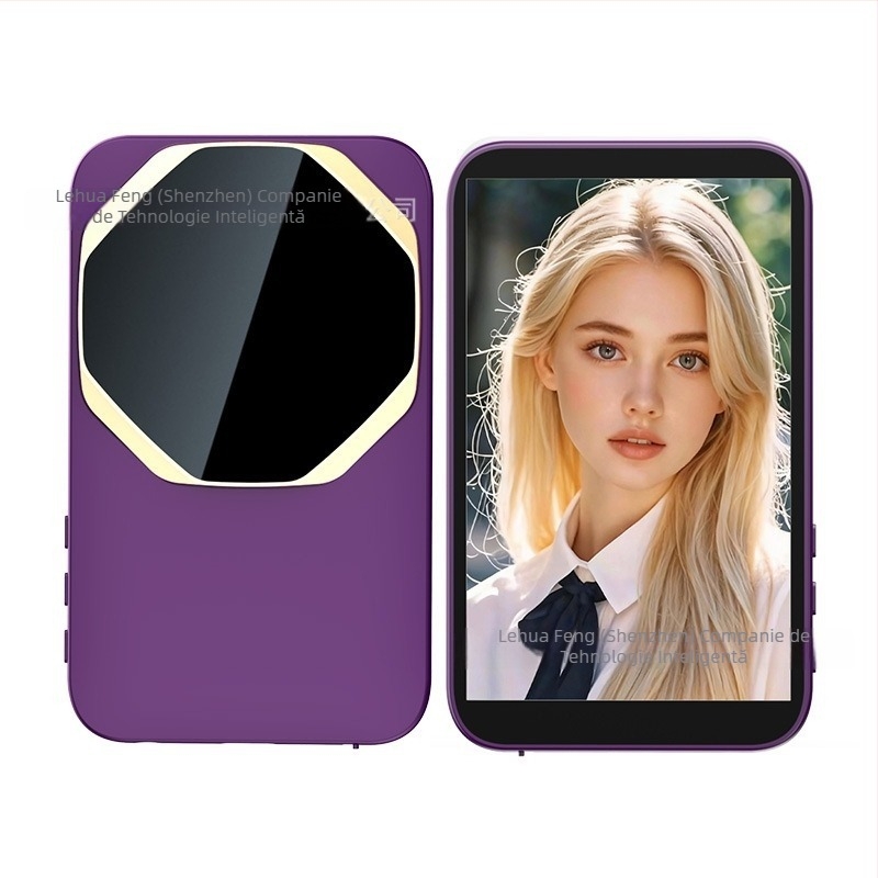 Proiector ecran pentru telefon mobil, afișaj magnetic, model T1, Bluetooth 4.0, plastic, 100 g