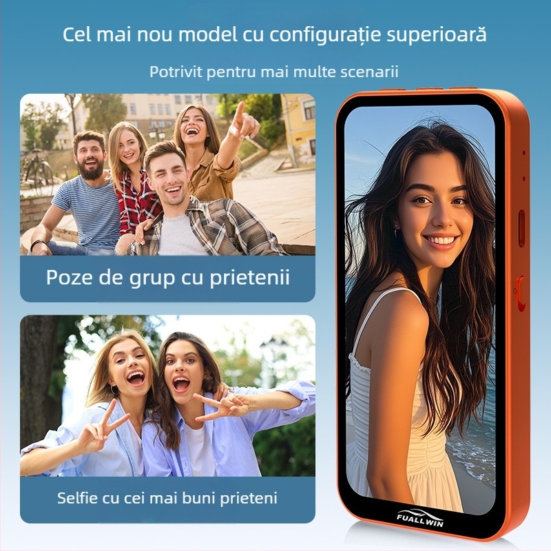 Dispozitiv de oglindire a ecranului telefonului FW120, Aluminiu de înaltă calitate, MagSafe încorporat, Ecran tactil cu butoane, Greutate 120 g, Bluetooth 4.0