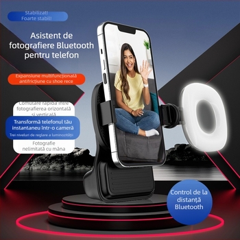 Treatment Bluetooth shooting aid – suport compact pentru telefon, corp ABS, Bluetooth 4.0, greutate 100 g, model: Bluetooth shooting aid