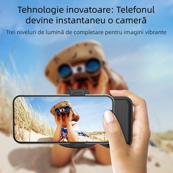 Treatment Bluetooth shooting aid – suport compact pentru telefon, corp ABS, Bluetooth 4.0, greutate 100 g, model: Bluetooth shooting aid