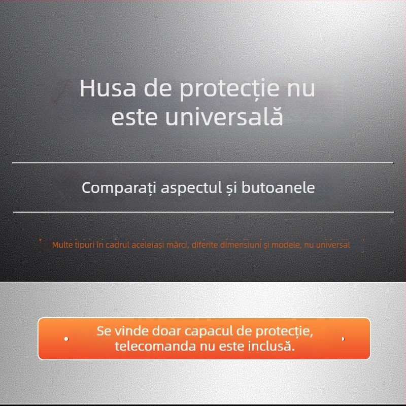 Husă de protecție pentru telecomandă XGIMI — silicon, protecție completă, carcasă moale, anti-cădere și anti-praf, stil lux ușor