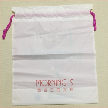 Sac CPE mat cu șnur pentru depozitare prosoape, șosete și haine; design cu două straturi; grosime a stratului dublu 15 Silk; Brand Autonomy