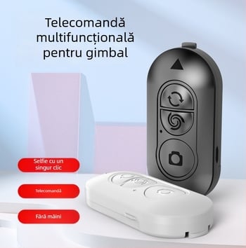 Telecomandă Bluetooth pentru telefon – Model L&Q&C, Bluetooth 4.0, ABS, Greutate 15