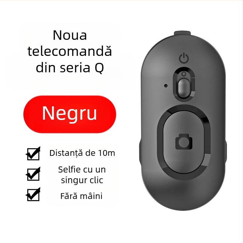 Telecomandă Bluetooth pentru telefon – Model L&Q&C, Bluetooth 4.0, ABS, Greutate 15