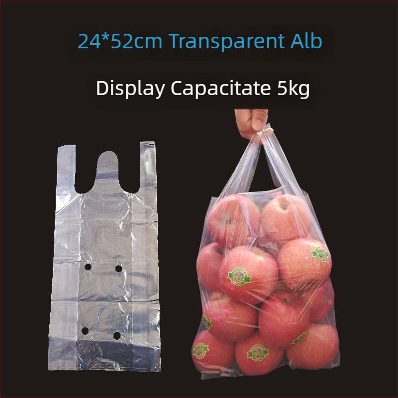 Pungi de plastic pentru fructe – Rezistență mare, Capacitate de susținere puternică, Multiple specificații, Pentru fructe
