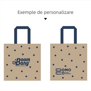 Geantă de cumpărături din plastic mat, pentru haine, ambalaj vestimentar de înaltă calitate, cu posibilitatea imprimării logo-ului