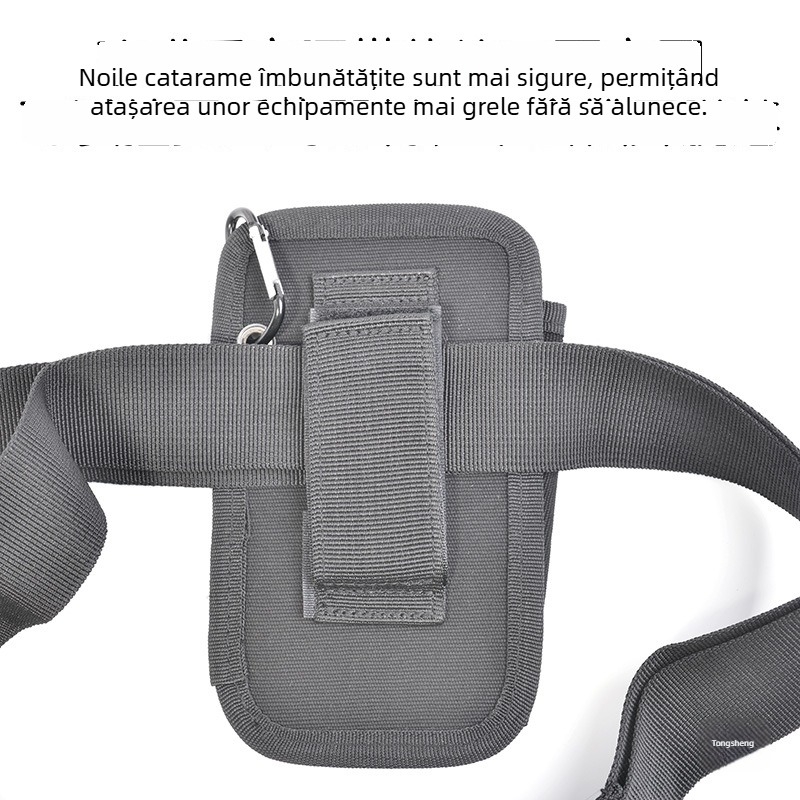 Monopod DSLR cu geantă de talie, bețișor de drumeție și stabilizator pentru telefon