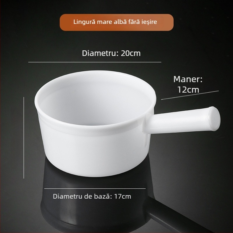 Yongguang Lingură de apă din plastic, îngroșată, pentru uz casnic și industrial – rezistentă la acizi și baze