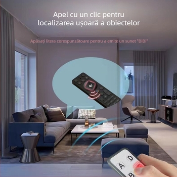 Găsitor de obiecte interior One to Six, Bluetooth 5.3, rază 40 m, baterie 190 mAh, dimensiuni 84×33×7.5 mm