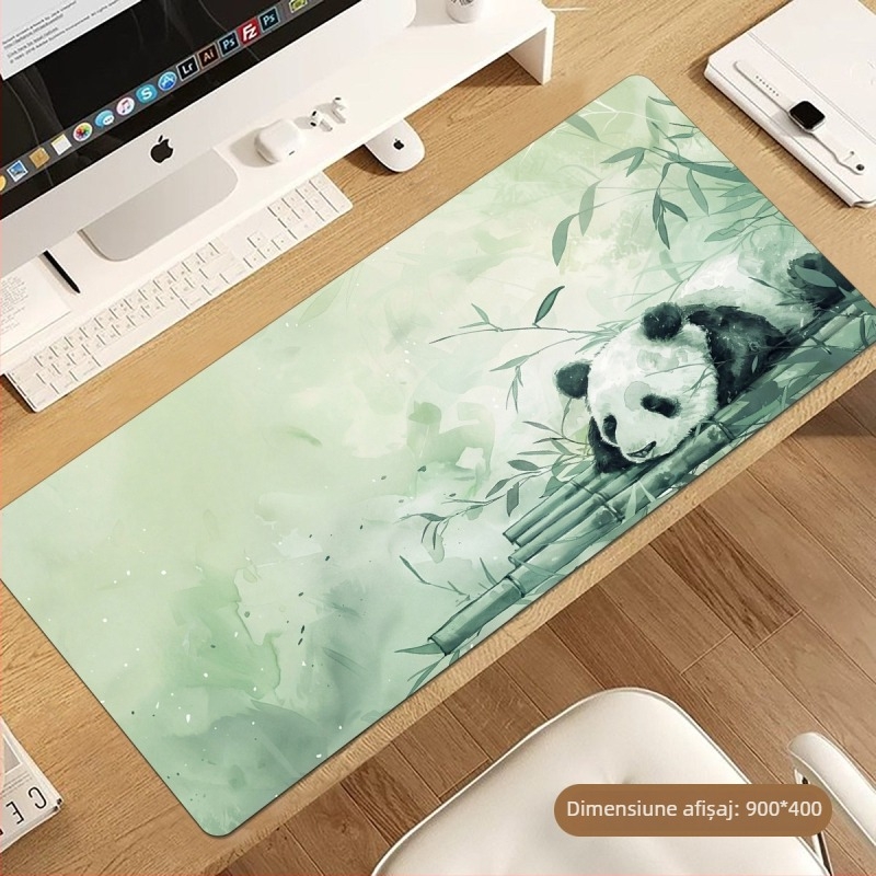 Pad de birou – din cauciuc, anti-derapare, transfer termic, stil național