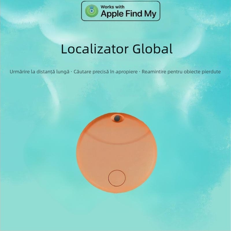 Ztag Air Ztag_11B Mini Tracker Inteligent Anti-Pierdere pentru Portofel și Chei, cu Certificare MFI, Compatibil Find My pe iOS, Rază 50 m, Carcasă PC