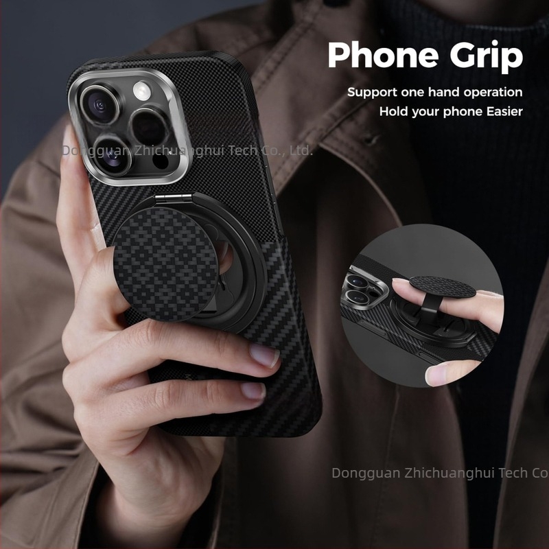 Suport inel MagSafe din aliaj de aluminiu pentru iPhone — suport magnetic de birou, pentru iPhone 12 și mai nou