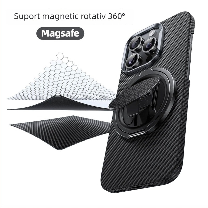 Suport inel MagSafe din aliaj de aluminiu pentru iPhone — suport magnetic de birou, pentru iPhone 12 și mai nou