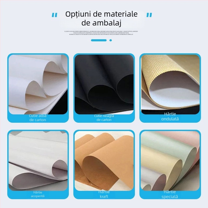 Cutie de ambalaj pentru electronice 3C, cu imprimare UV, relief, din carton, cu fereastră, personalizabilă