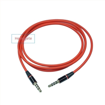 Cablu audio 3.5 mm cu patru nuclee, conectori platiți cu aur, miez din cupru neizolat, pentru dispozitive digitale