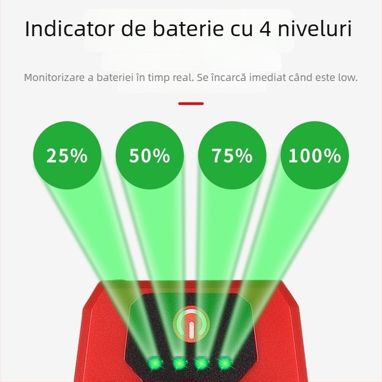 Lumină frontală pentru bicicletă cu 3 LED și suport pentru telefon — Brand Red Light Fox / Chiguangfox, Personalizare disponibilă, Brand privat autorizat