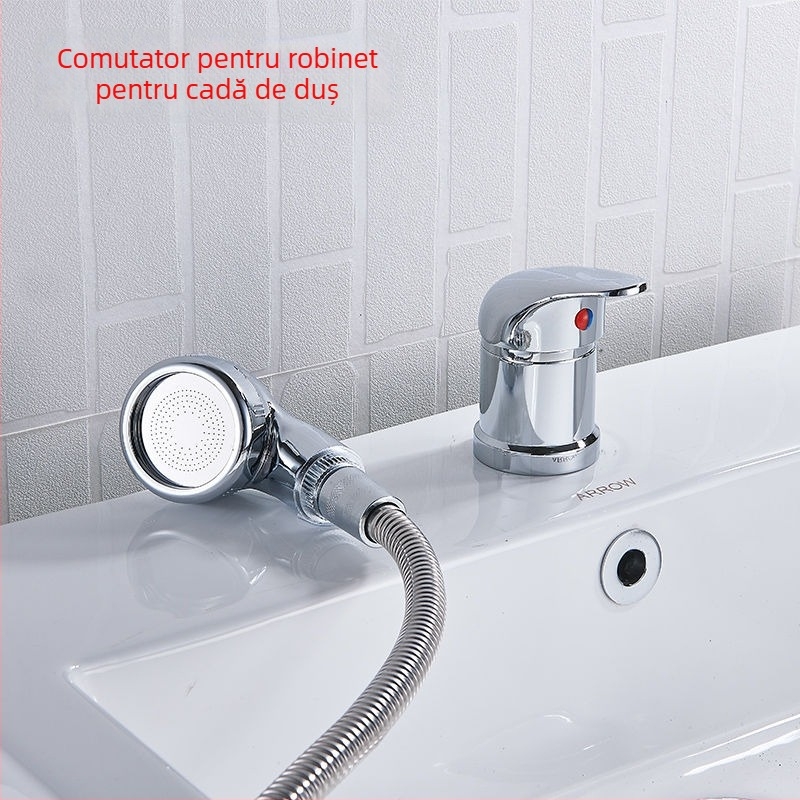 Duza de apă pentru patul de șampon – model DR, brand Deren, robinet de amestec cald/rece, presiune de lucru 1