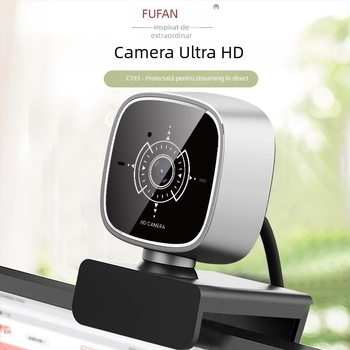 Webcam USB cu microfon încorporat, 1080p, 30fps, USB 3.0/2.0, fără driver