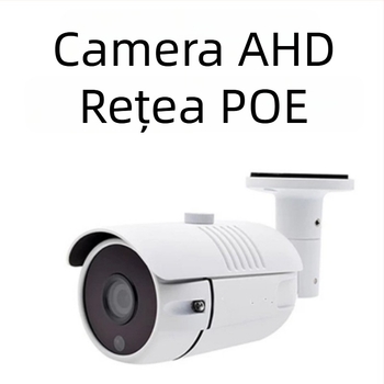 Eye Vision TY-75 Cameră de supraveghere în rețea cu PoE 48V, obiectiv 3.6 mm unghi larg, 1080p, IR Night Vision, interior/exterior