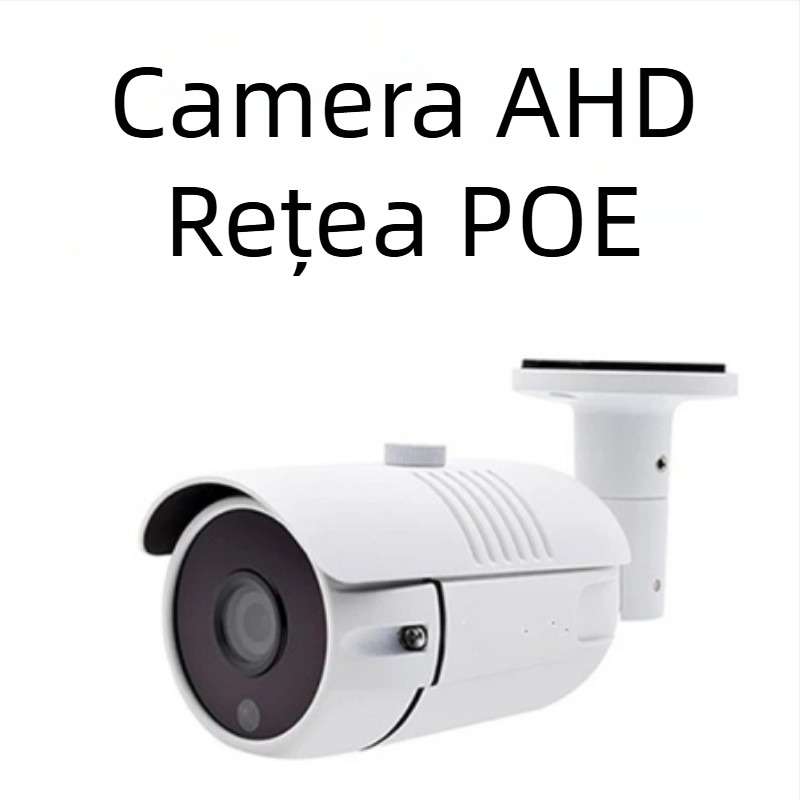 Eye Vision TY-75 Cameră de supraveghere în rețea cu PoE 48V, obiectiv 3.6 mm unghi larg, 1080p, IR Night Vision, interior/exterior