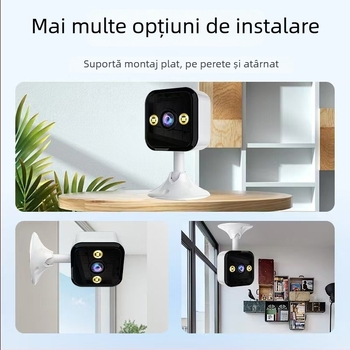 Cameră IP de interior pentru supraveghere, 1080P, obiectiv 3,6°, intercom bidirecțional, WiFi wireless, vedere pe timp de noapte la 15 m