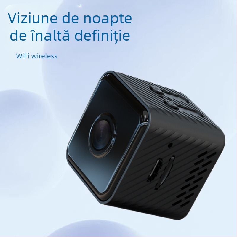 X6DS Cameră de Supraveghere WiFi pentru Interior 1080p Night Vision cu Detecție de Alarmă