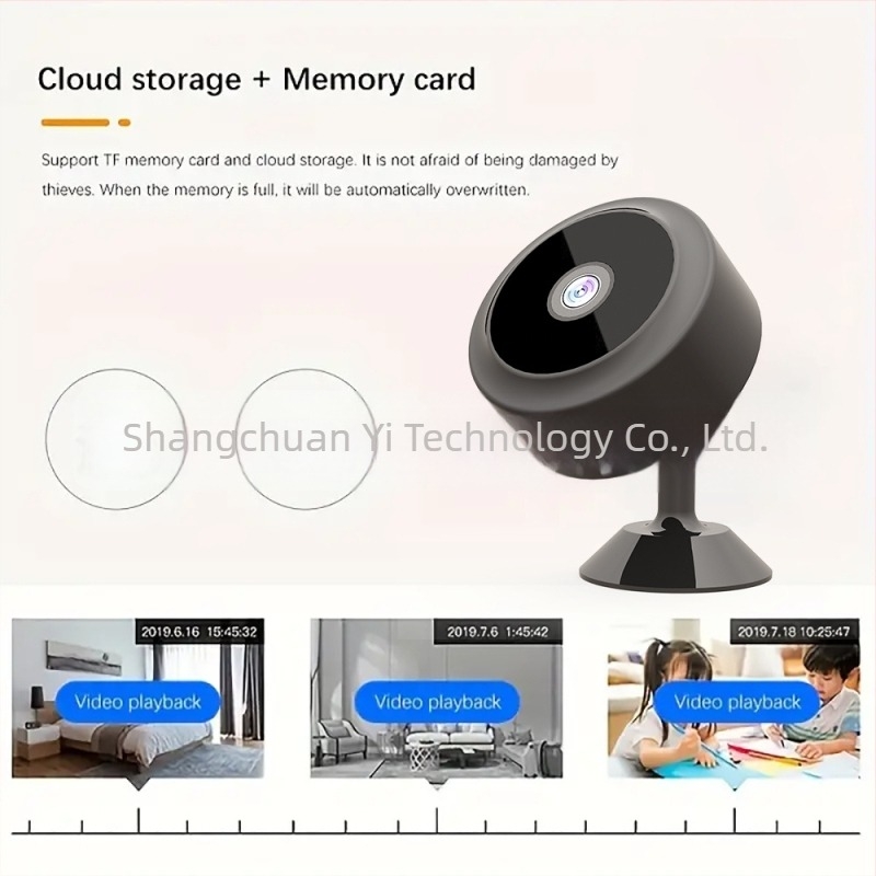 Cameră IP, Monitor-Bebeluși WiFi, 3MP/2K, obiectiv 2.4mm, utilizare în interior, viziune nocturnă, alimentare 5.5V