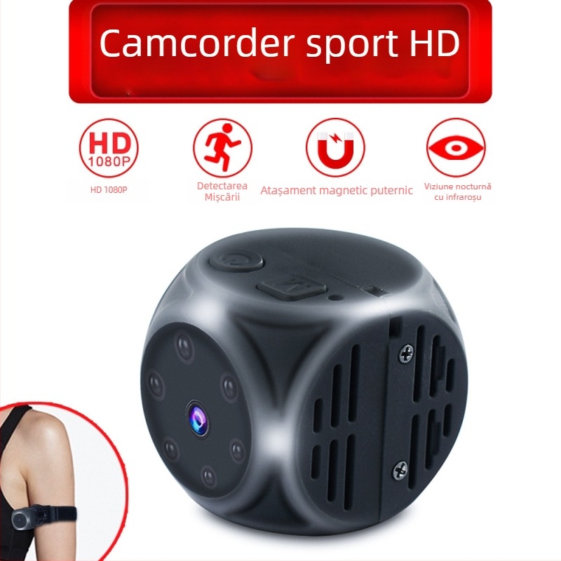 Cameră sferică pentru vedere pe timp de noapte IR - alimentare 5V; SNR > 48 dB; iluminare minimă 1.0 lux; interval de temperatură 0-65°C; carcasă ABS