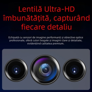 Cameră de supraveghere pentru casă — sistem de monitorizare wireless, pentru interior și exterior, din plastic ABS de inginerie (-20–50°C, 110–240V)