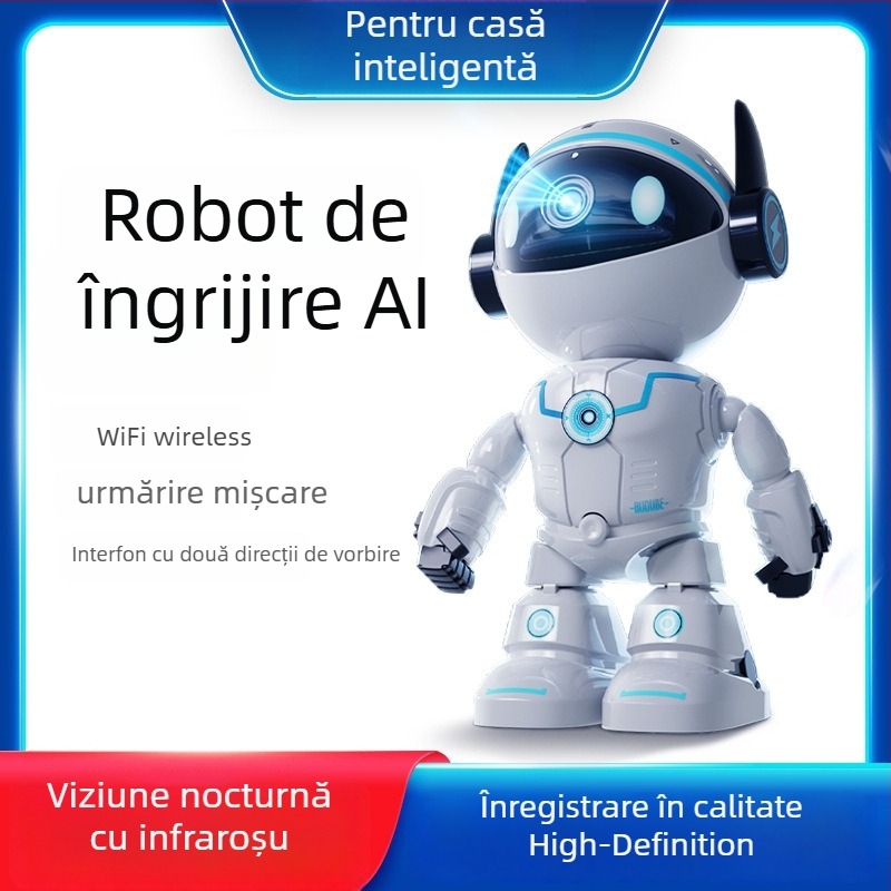 Cameră WiFi pentru îngrijire la domiciliu cu 1080P, iluminare 0,01 lux, obiectiv 3,6 mm, vedere de noapte IR până la 10 m, detecție de mișcare