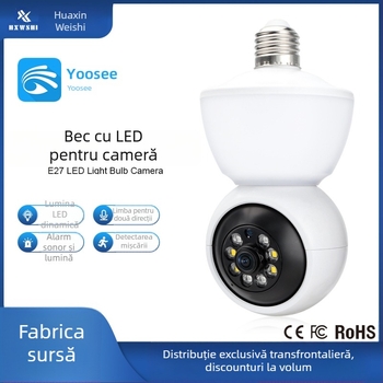 Cameră wireless tip dom, 2.0 MP, SNR > 48 dB, interval de temperatură -35 până la 55 °C