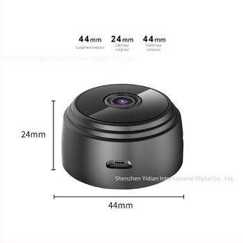 A9 Cameră WiFi 1080P pentru supraveghere casnică cu stocare pe card TF, Video și Fotografii