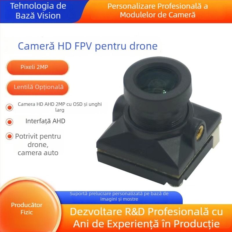 Modul FPV Cameră – senzor 2 MP, rezoluție 1280x720, 60fps, USB 2.0, viziune nocturnă