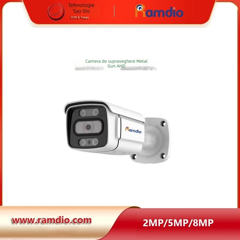 Cameră de supraveghere tip dom, 4 în 1 CVI/TVI/AHD, infrarosu, interior, DC12V, obiectiv fix, distanță IR 30–50 m