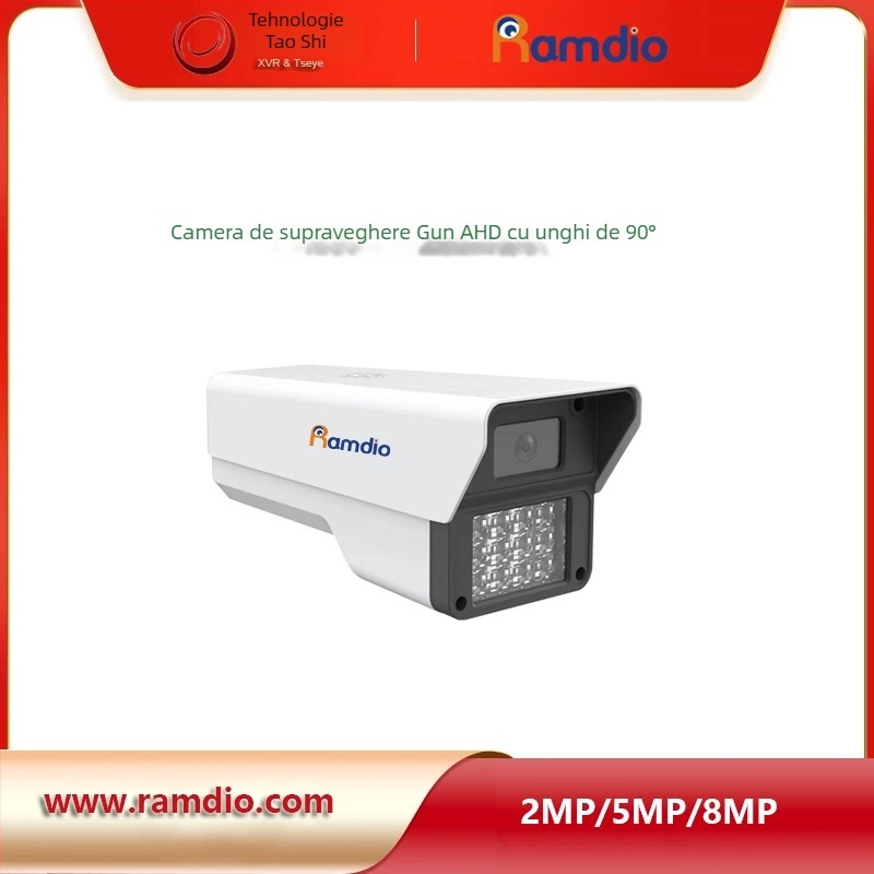 Cameră de supraveghere tip dom, 4 în 1 CVI/TVI/AHD, infrarosu, interior, DC12V, obiectiv fix, distanță IR 30–50 m