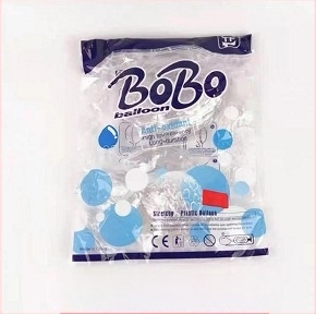 Balon latex, Wave Ball, Rotund, Fără logo imprimat, Fără autorizație IP