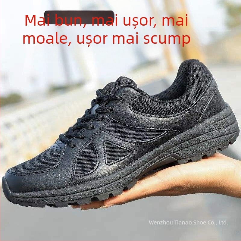 Pantofi de antrenament - respirabili, partea superioară din plasă, închidere cu șireturi, talpă din cauciuc