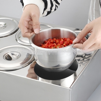 Cutie de sosuri din oțel inoxidabil, cu mai multe compartimente – pentru sosuri lichide, design minimalist modern pentru restaurante