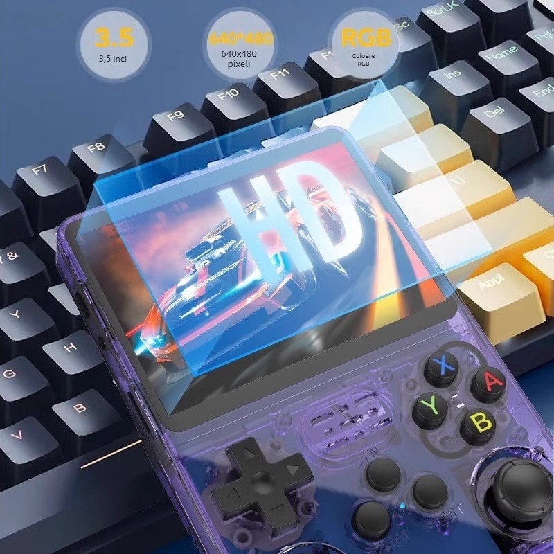 Ziwo Consolă portabilă de jocuri retro, 1GB memorie, jucător unic, versiune simplificată