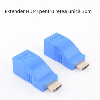 Extender HDMI HDMI30M model, 4K rezoluție, comutator/distribuitor, pentru televizoare, 30 m