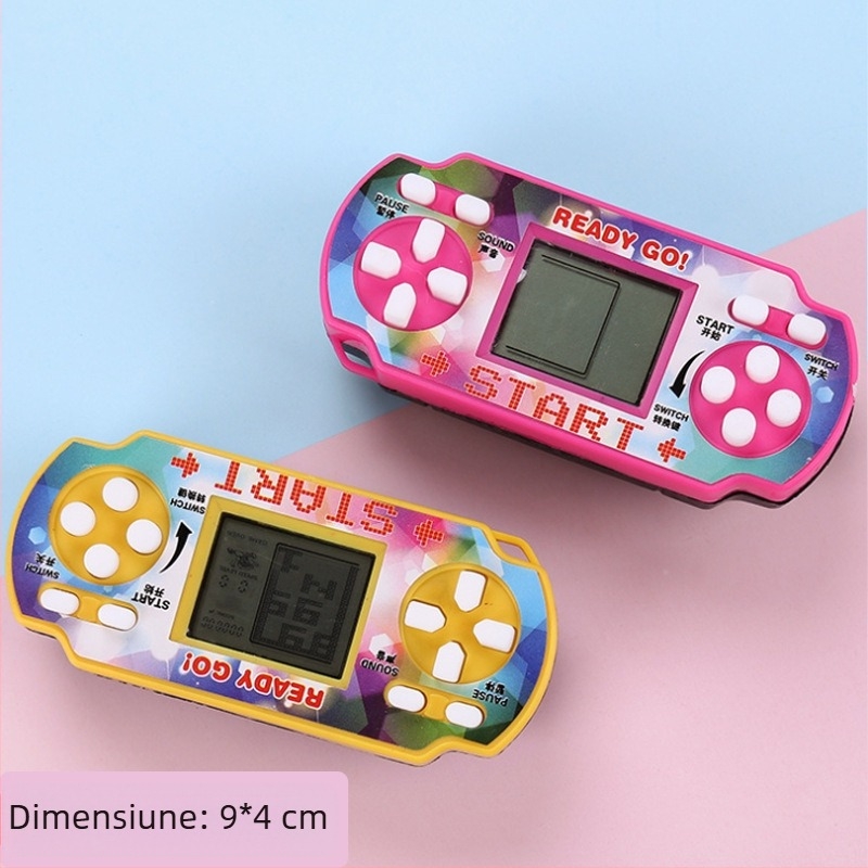 Hongxiang consolă puzzle – stil nostalgic, pentru un singur jucător, ambalaj în cutie