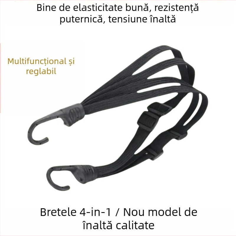 Bandă elastică pentru motociclete, vehicule electrice și bagaje (Tip: Bandă elastică; Material: Altul; Utilizare: În aer liber)