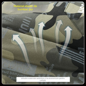 Set de lucru pentru sudură: țesătură îngroșată, protecție anti-arși și anti-uzură, pentru șantiere, primăvară