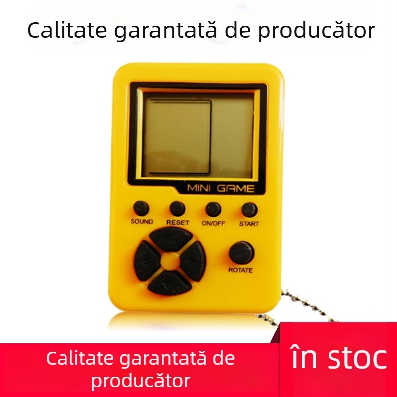 SY consolă portabilă de puzzle cu 26 jocuri încorporate, din ABS plastic, pentru un singur jucător