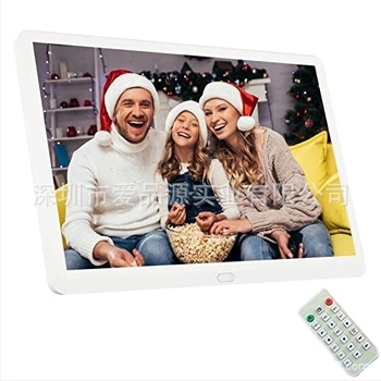 Ramă foto digitală de 20 inci cu calendar, AD200, rezoluție 1440x900, suport pentru carduri MS/SD/USB/TF, redare video, ieșire TV
