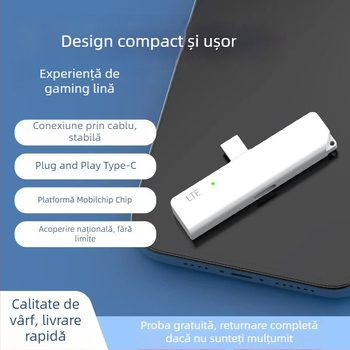 Dongle WiFi Portabil, 150 Mbps, 2.4 GHz, 802.11n, conectivitate Type-C, suport aplicație Android, pentru călătorii de afaceri